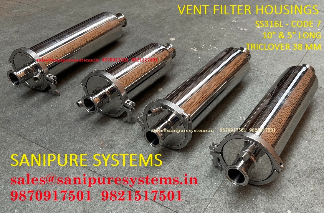 SS Vent Filter Housing